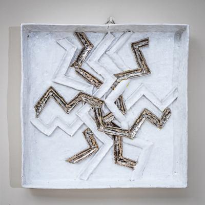 Ulisse Pagliari Ulisse Pagliari XX Pair of Wall Objects Italy dated 1967