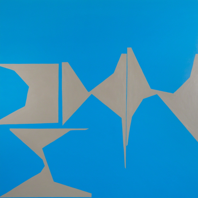 Ulla Pedersen Cut Up Canvas II 6 Abstract painting 2016