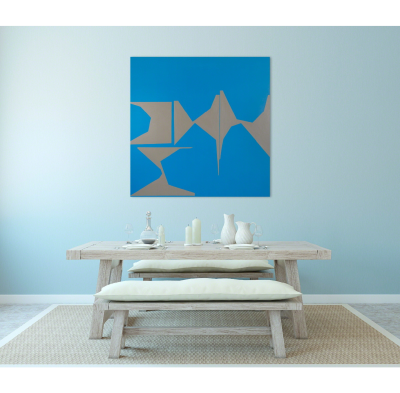 Ulla Pedersen Cut Up Canvas II 6 Abstract painting 2016