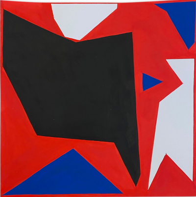 Ulla Pedersen Cut Up Paper 2004 Abstract painting 2020