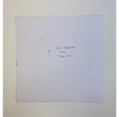 Ulla Pedersen Cut Up Paper 2004 Abstract painting 2020