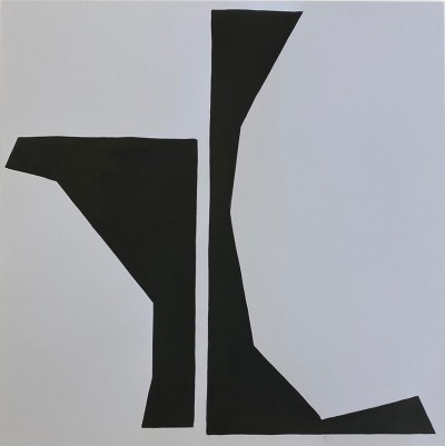 Ulla Pedersen Cut Up Paper 2006 Abstract painting 2020