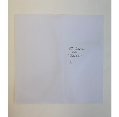 Ulla Pedersen Cut Up Paper 2006 Abstract painting 2020