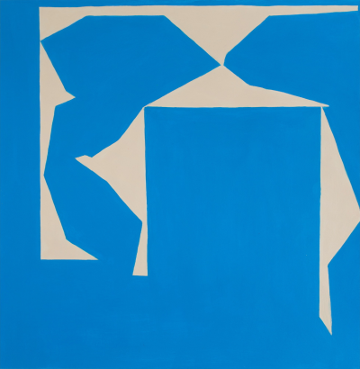 Ulla Pedersen Cut Up Paper I 14 Abstract painting 2016