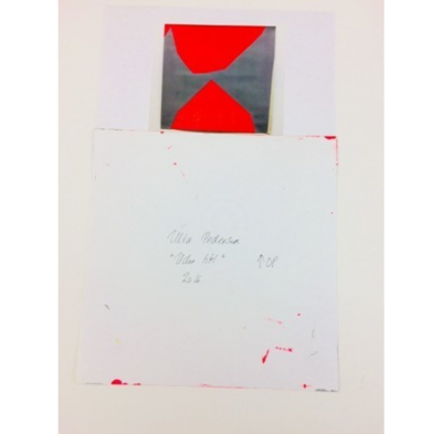 Ulla Pedersen Cut Up Paper I 26 Abstract painting 2016