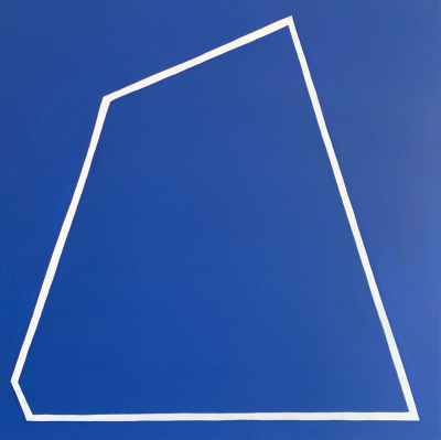 Ulla Pedersen Untitled Blue 2009 Abstract painting 2020