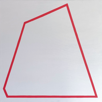 Ulla Pedersen Untitled Red 2009 Abstract painting 2020