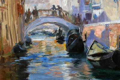 Ulpiano Checa Venice Canal