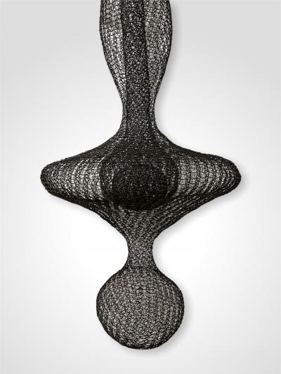 Ulrikk Dufosse Organic Woven Mesh Wire Sculpture by Ulrikk Dufosse