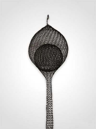 Ulrikk Dufosse Organic Woven Mesh Wire Sculpture by Ulrikk Dufosse