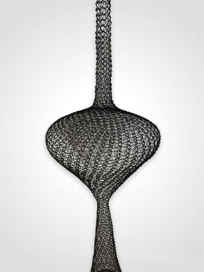 Ulrikk Dufosse Organic Woven Mesh Wire Sculpture by Ulrikk Dufosse