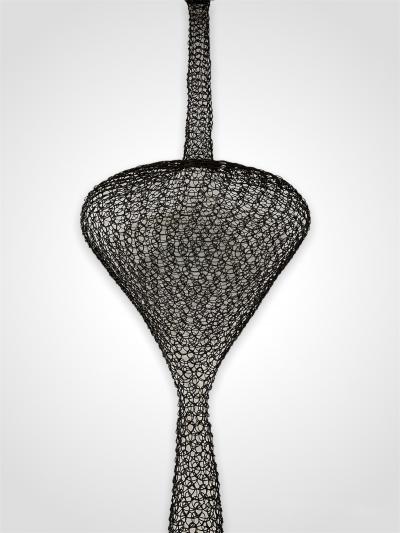 Ulrikk Dufosse Organic Woven Mesh Wire Sculpture by Ulrikk Dufosse