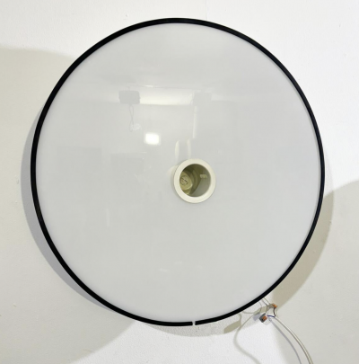 Umberto Riva Mid Century Pair of Ceiling or Wall Light by Umberto Riva for Francesconi 1969