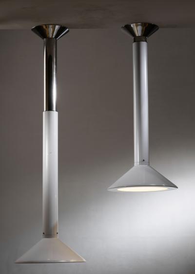 Umberto Riva Pair of Umberto Riva ceiling lamps