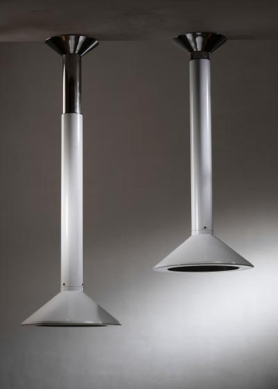 Umberto Riva Pair of Umberto Riva ceiling lamps