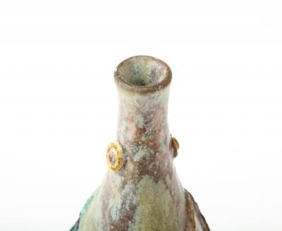 Umberto Zannoni Ceramic Bottle by Umberto Zannoni