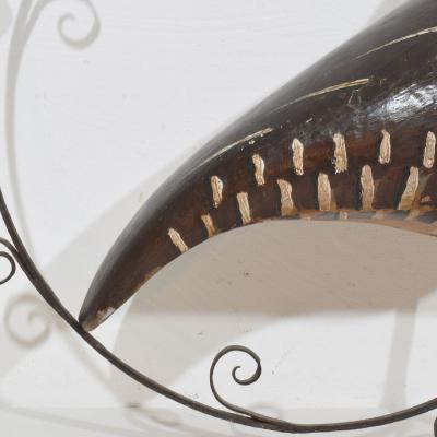 Unique 19th Century French Shop Sign with a Grouse