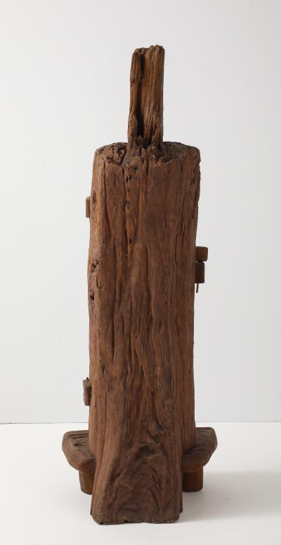 Unique Hand Carved Cabinet in the style of Alexandre Noll