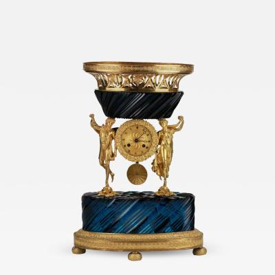 Unique Mantel Clock With Solar Allegory 