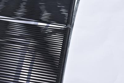Unique Outdoor Lounge Chairs in Steel PVC Cording