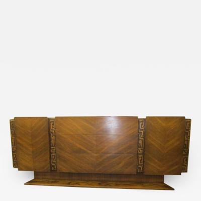 United Furniture Company Paul Evans style Walnut Sculptural Credenza Mid century Modern