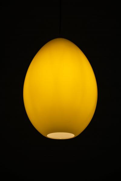 Uno Osten Kristiansson Ceiling Lamp Produced by Luxus