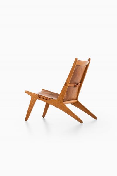 Uno Osten Kristiansson Hunting Easy Chair Produced by Luxus