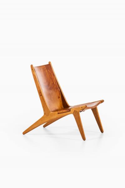 Uno Osten Kristiansson Hunting Easy Chair Produced by Luxus