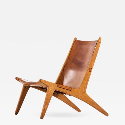 Uno Osten Kristiansson Hunting Easy Chair Produced by Luxus