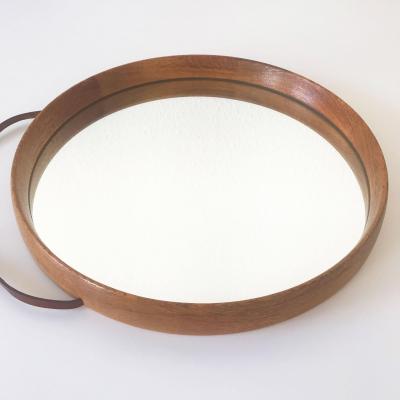 Uno Osten Kristiansson Mid Century Modern Wall Mirror by Uno sten Kristiansson for Luxus Sweden