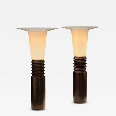 Uno Osten Kristiansson Pair of Model 1041 32 Table Lamps by Uno sten Kristiansson Sweden ca 1970s