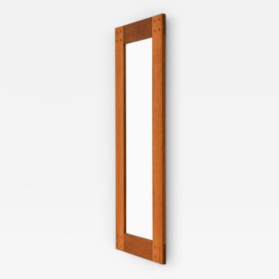 Uno Osten Kristiansson Rare Mirror with Mahogany Frame by Uno sten Kristiansson 1950s