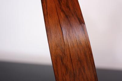 Uno Osten Kristiansson Swedish Rosewood Table Mirror by Uno and O sten Kristiansson for Luxus