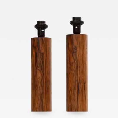 Uno Osten Kristiansson Table Lamps Probably Produced by Luxus