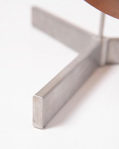 Uno Osten Kristiansson Uno and sten Kristiansson Teak Scandinavian Modern Table Mirror c 1975