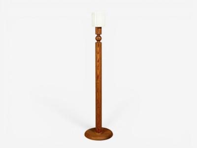 Uno Osten Kristiansson Uno sten Kristiansson Floor Lamp Pine Plastic Sweden 1970s