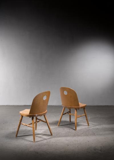 Uno hren Pair of chairs by Uno hr n for Gemla