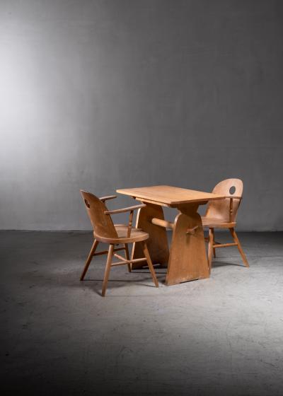 Uno hren Uno Ahren breakfast table and chairs for Gemla Sweden
