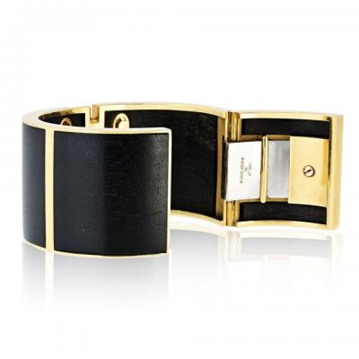 Unsigned Shoelace 18K Yellow Gold Bracelet