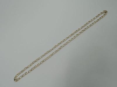 Unusual American Modern 14K Gold 37 Inch Chain
