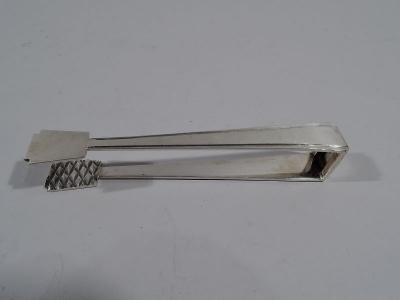 Unusual Antique Russian Silver Sugar Tongs