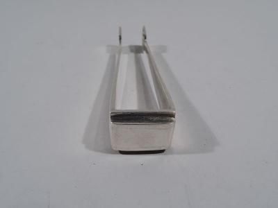 Unusual Antique Russian Silver Sugar Tongs