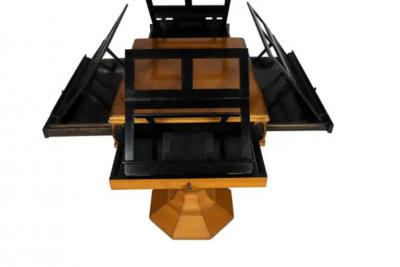 Unusual Biedermeier Birch Quartetto Music Stand