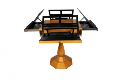 Unusual Biedermeier Birch Quartetto Music Stand