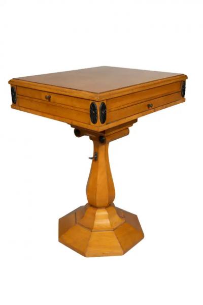 Unusual Biedermeier Birch Quartetto Music Stand