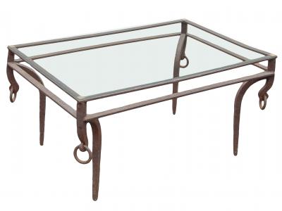 Unusual Iron Coffee Table