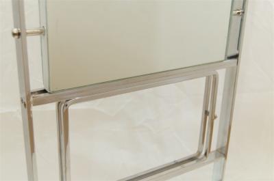 Unusual and Large Double Sided Deco Display Mirror