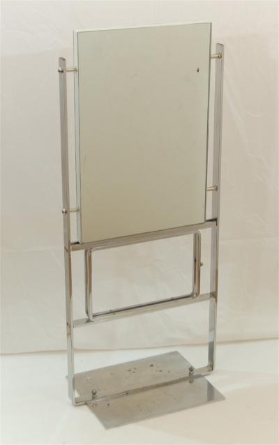 Unusual and Large Double Sided Deco Display Mirror