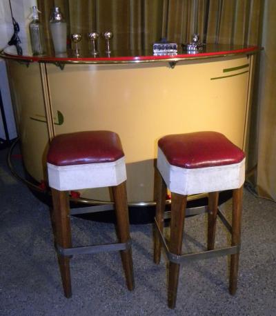 Unusual and Original 1930s Art Deco Bar