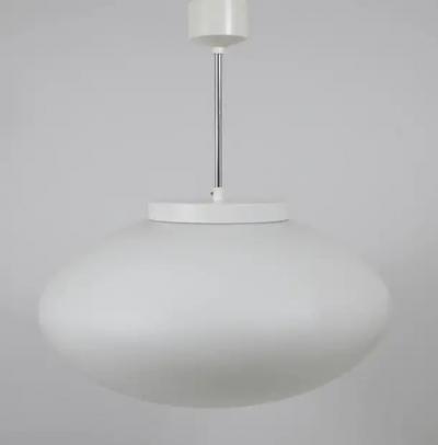 Up to 40 Huge Elliptical Opal Glass Pendant Lights Lisa Johansson Pape Style